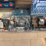 3x Bosch Professional elektrisch gereedschap in koffer